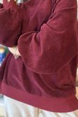 Terry B Classic Sweatshirt Maroon